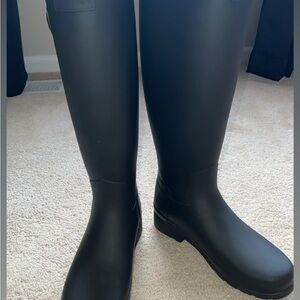 Hunter Black Waterproof Boots